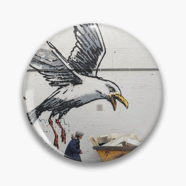 Item preview, Banksy - Seaside Seagull designed and sold by Mister Whippy's World of Wonders.