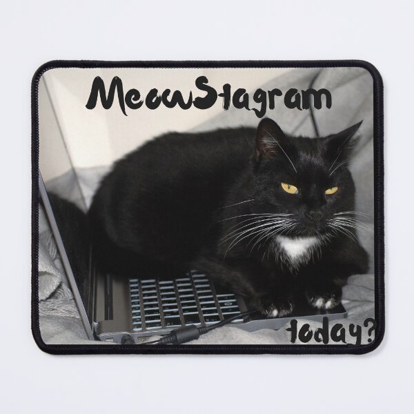 Item preview, MeowStagram Today? designed and sold by BunnyPanda0120.
