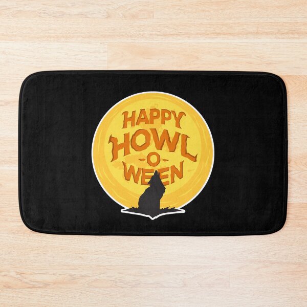 Item preview, Happy Howloween Wolf And Moon - Happy Halloween designed and sold by EyanShop.