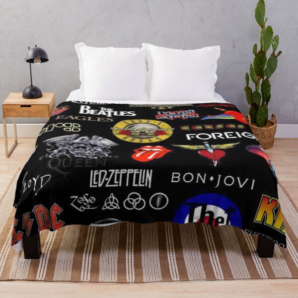 Classic Rock Art #1 Throw Blanket