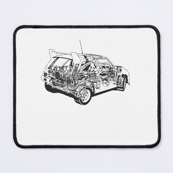 Item preview, Metro 6R4 Diagram Mens Rally Car Gift For Dad Birthday Car designed and sold by aCLArNSIo.