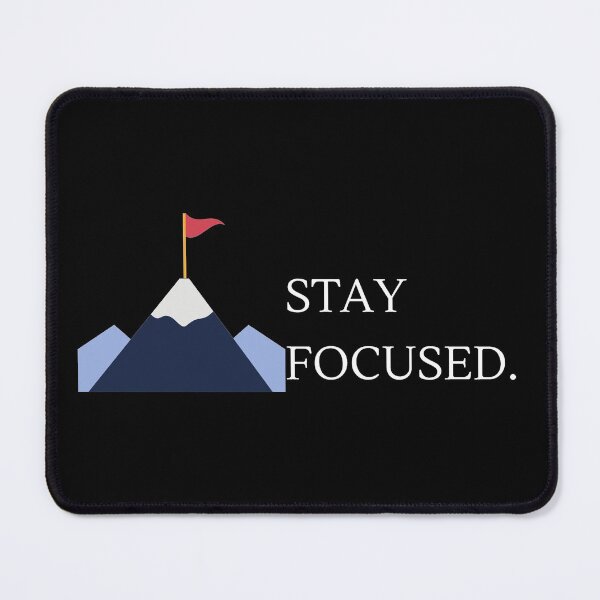 Item preview, Stay Focused - Black designed and sold by ActRightToday.