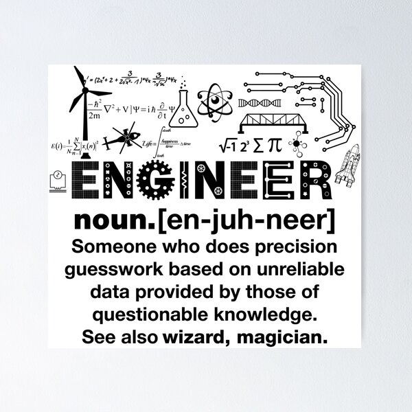 Item preview, Funny Definition Of An Engineer designed and sold by lolotees.