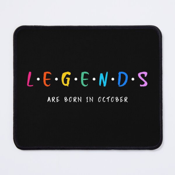 Item preview, Legends are Born in October T-Shirt designed and sold by deepakrode7.
