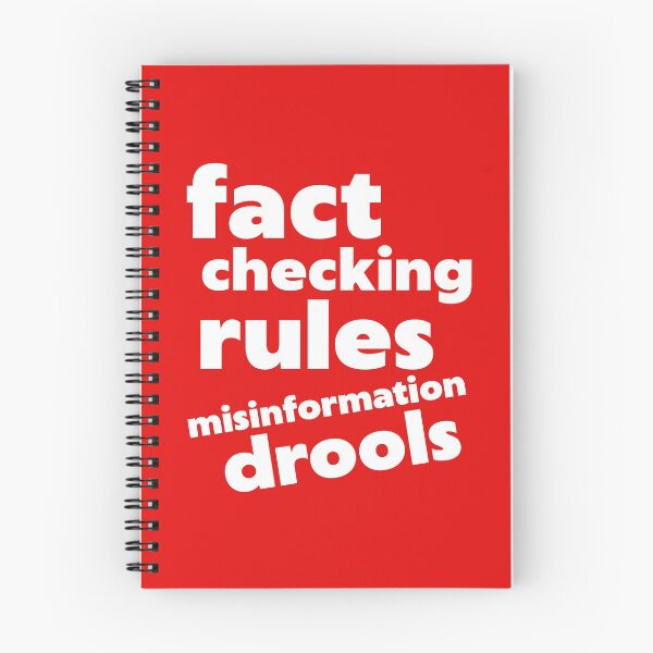 Item preview, Fact Checking Rules, Misinformation Drools designed and sold by acquiesce13.