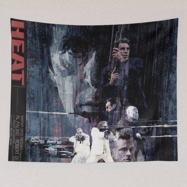 Item preview, Heat (1995) Movie designed and sold by LovedPosters.