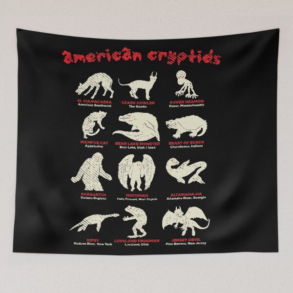 Item preview, American Cryptids designed and sold by Sandra78.
