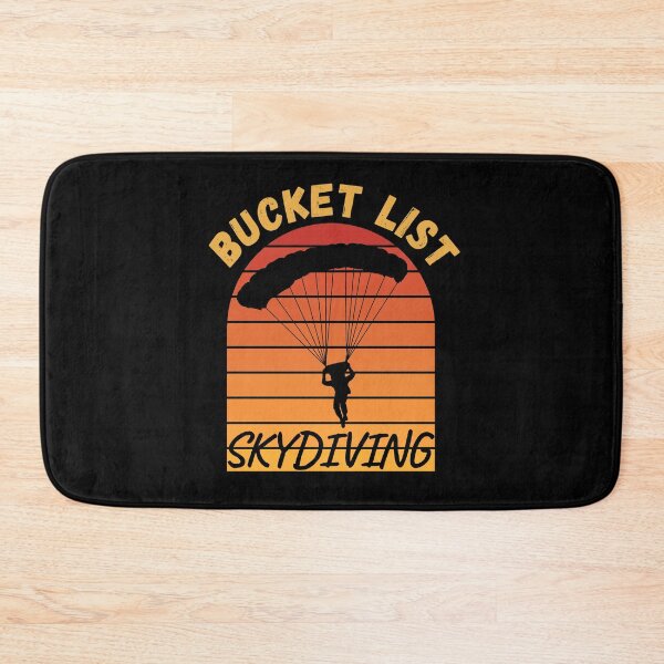 Item preview, Bucket List Skydiving, Retro Vintage Sunset designed and sold by ACC .