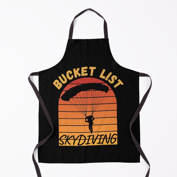 Item preview, Bucket List Skydiving, Retro Vintage Sunset designed and sold by ACC .