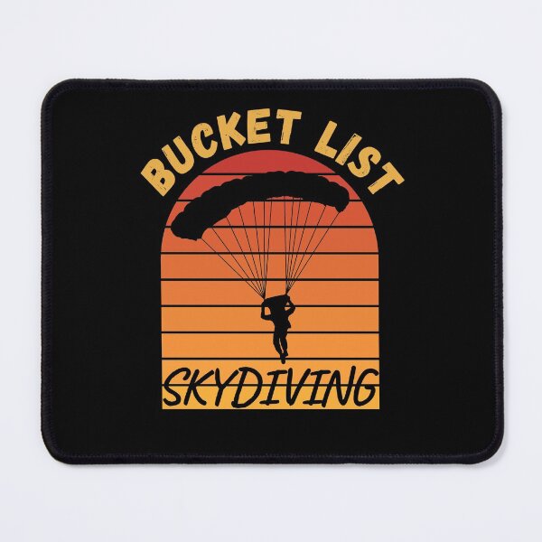 Item preview, Bucket List Skydiving, Retro Vintage Sunset designed and sold by ACC .