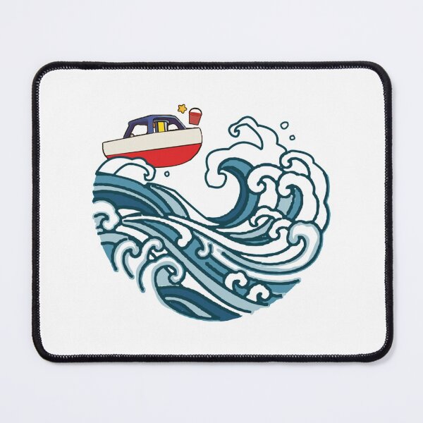 Item preview, boat on big wave Classic  designed and sold by Peppersnickers.