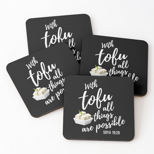Item preview, With Tofu All Things Are Possible designed and sold by nanogarbanzo.