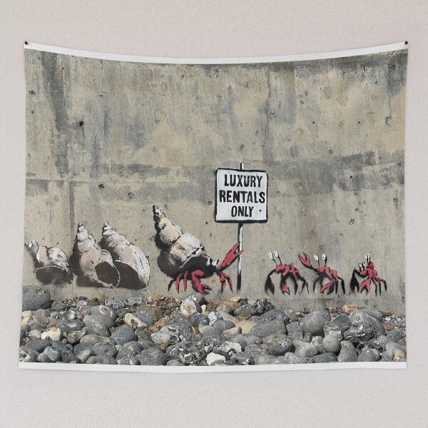 Item preview, Banksy - Luxury Rentals Only designed and sold by Mister Whippy's World of Wonders.