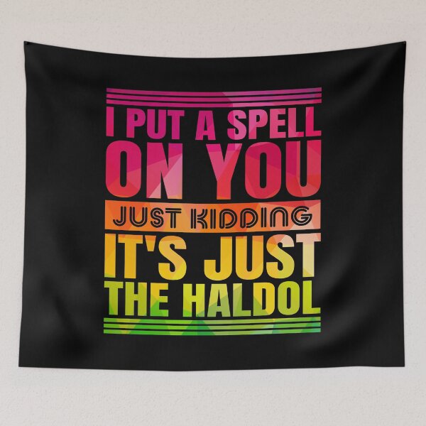 Item preview, I Put A Spell On You The Haldol Rainbow Triangles Graphics Style designed and sold by Usoubmaster.