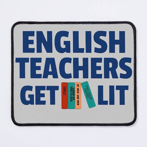 Item preview, Funny English Teacher Gift -  English Teachers Get Lit designed and sold by TrndSttr.