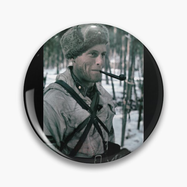 Item preview, SA-KUVA, Finnish officer at smoke break, circa 1939 Winter war. designed and sold by TBS8.