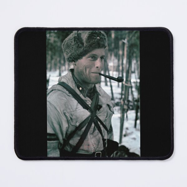 Item preview, SA-KUVA, Finnish officer at smoke break, circa 1939 Winter war. designed and sold by TBS8.