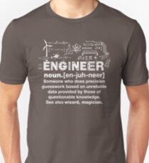 Ingénieur Humour Définition T-shirt unisexe