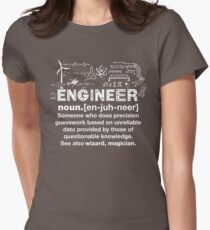 Engineer Humor Definition Women's Fitted T-Shirt