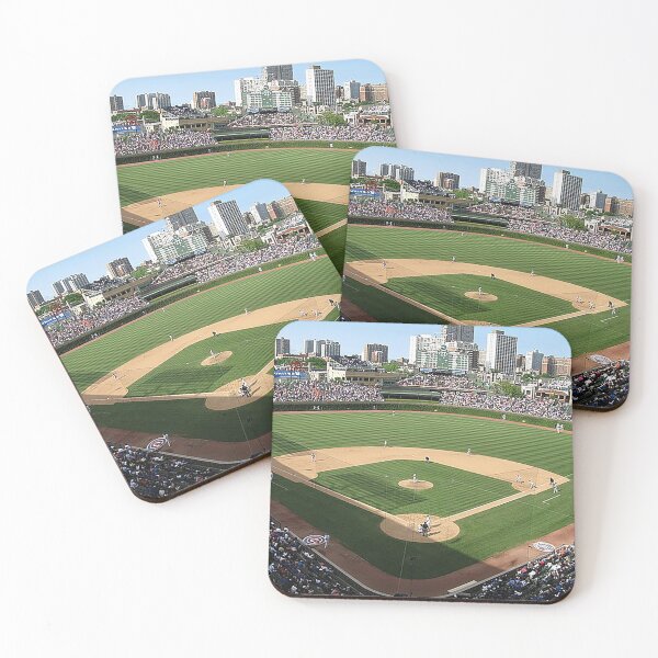 Item preview, Wrigley Field, Chicago Baseball Stadium, Ivy Covered Wall, Bleacher Bums, Waveland Ave,  designed and sold by Nostrathomas66.