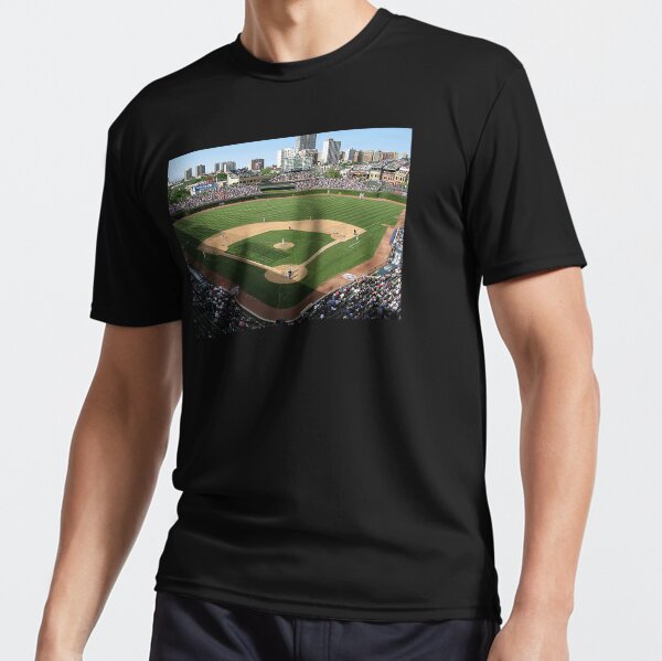 Mtr Comiskey Park Men/Unisex Raglan 3/4 Sleeve T-Shirt Black|White / L