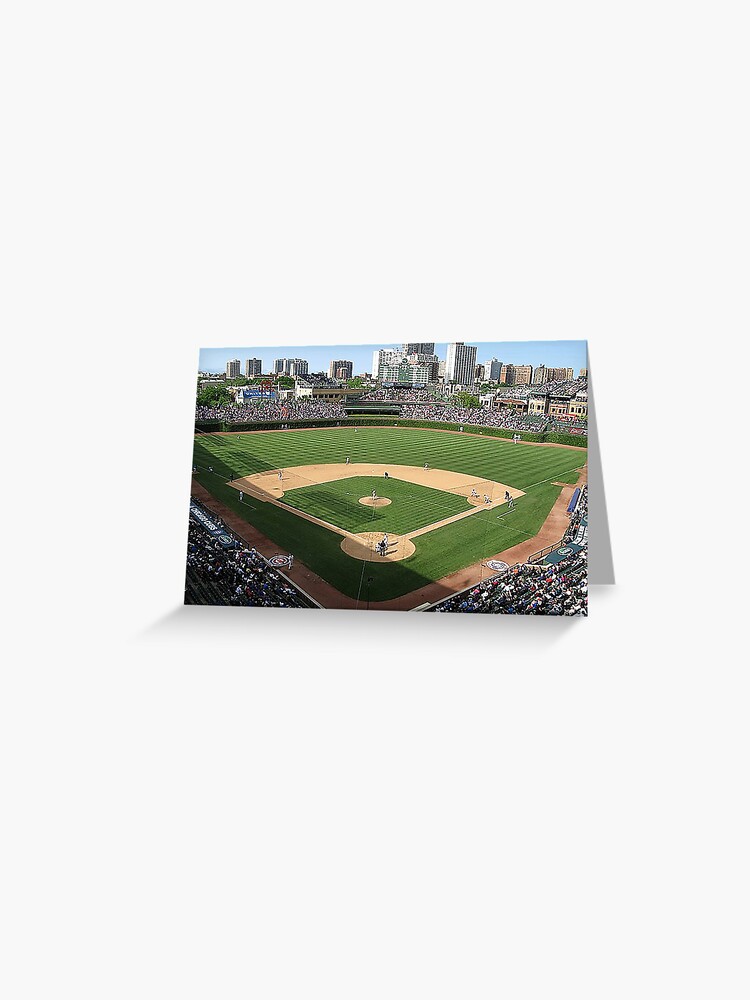 Wrigley Field, Chicago Baseball Stadium, Ivy Covered Wall, Bleacher Bums,  Waveland Ave,  Poster for Sale by Nostrathomas66