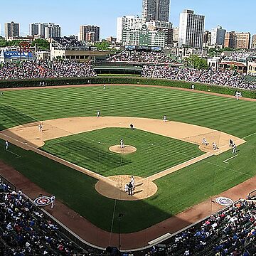 Magic in the Ivy- Wrigley Field Watercolor | Premium T-Shirt