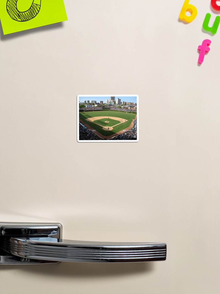 Wrigley Field, Chicago Baseball Stadium, Ivy Covered Wall, Bleacher Bums,  Waveland Ave,  Poster for Sale by Nostrathomas66