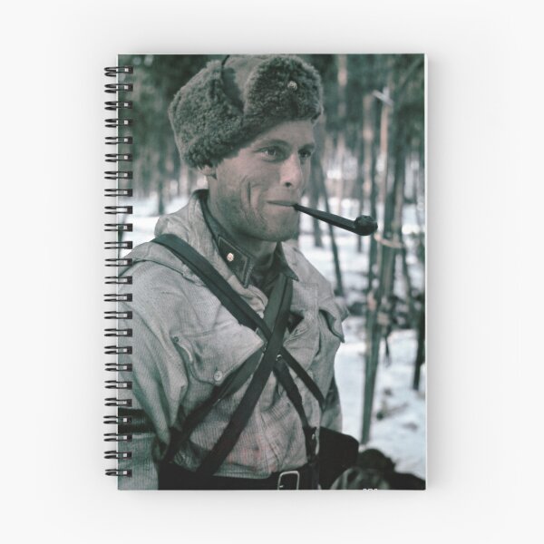 Item preview, SA-KUVA, Finnish officer at smoke break, circa 1939 Winter war. designed and sold by TBS8.