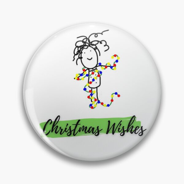 Item preview, Billie is lit up for Christmas! designed and sold by BillieBoopot.