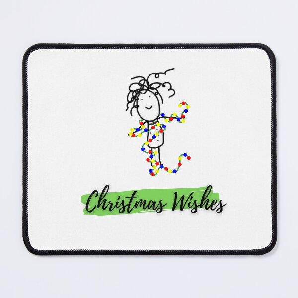 Item preview, Billie is lit up for Christmas! designed and sold by BillieBoopot.