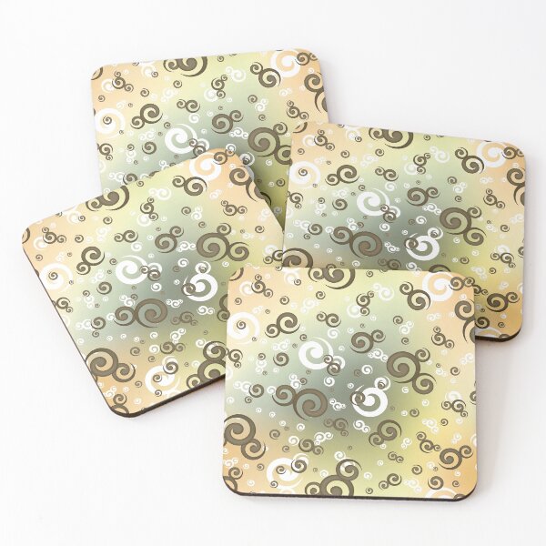 Item preview, Green Gradient Keong designed and sold by faiqma.
