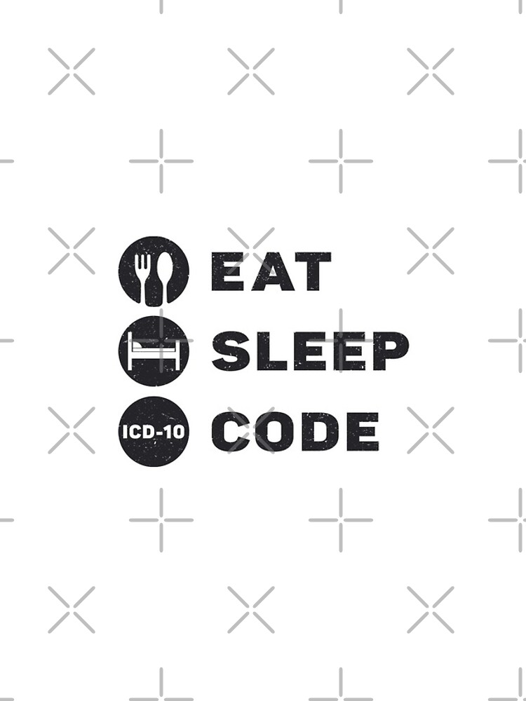Thumbnail 4 of 4, iPhone Case, Medical Coder Eat Sleep Code ICD Coding Programmer designed and sold by tshirtconcepts.