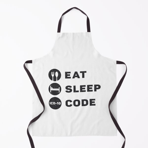 Item preview, Medical Coder Eat Sleep Code ICD Coding Programmer designed and sold by tshirtconcepts.