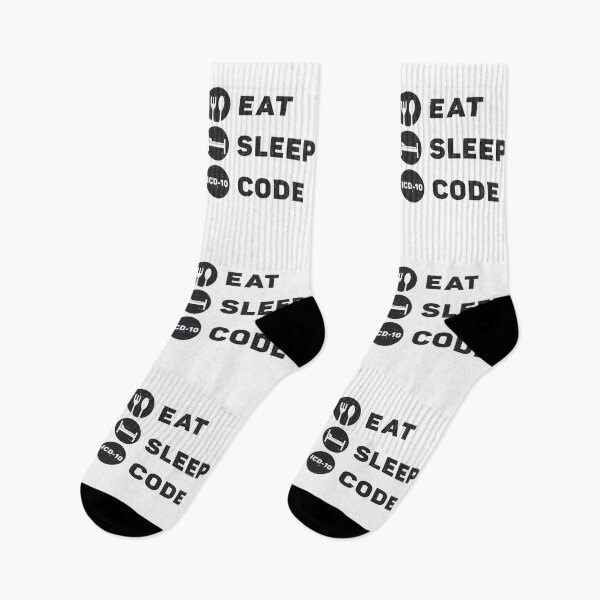 Item preview, Medical Coder Eat Sleep Code ICD Coding Programmer designed and sold by tshirtconcepts.