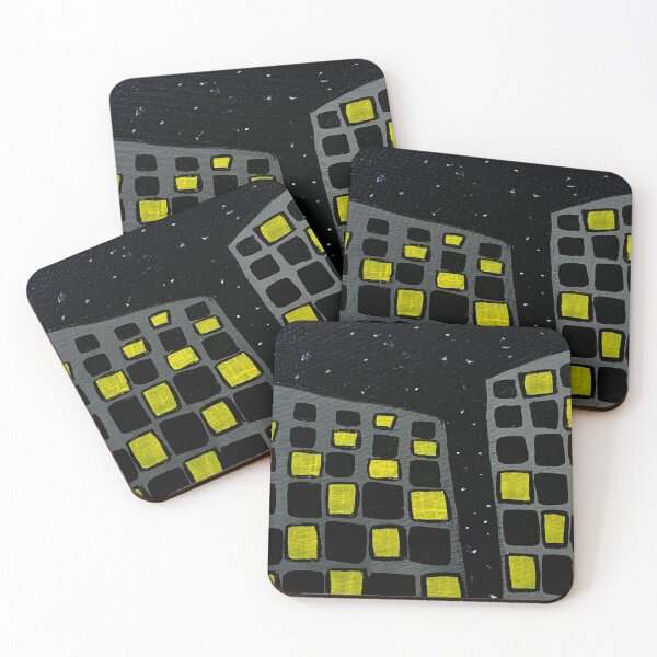 Item preview, Hand Painted City Lights designed and sold by maddiamond94.