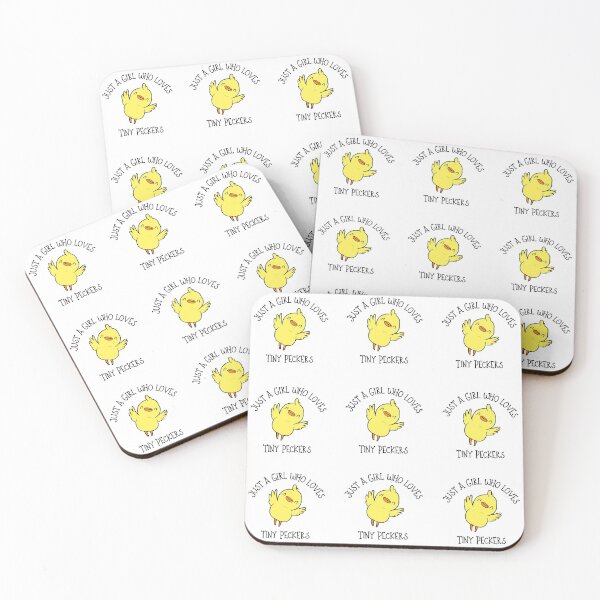 Item preview, Just a Girl Who Loves Tiny Peckers designed and sold by MamaSweetea.