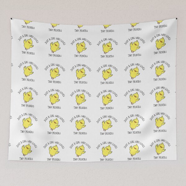Item preview, Just a Girl Who Loves Tiny Peckers designed and sold by MamaSweetea.