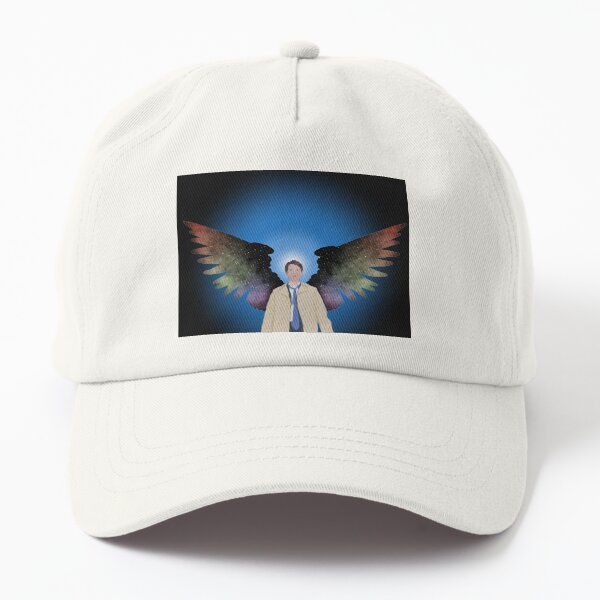 Castiel Rainbow Wings Dad Hat