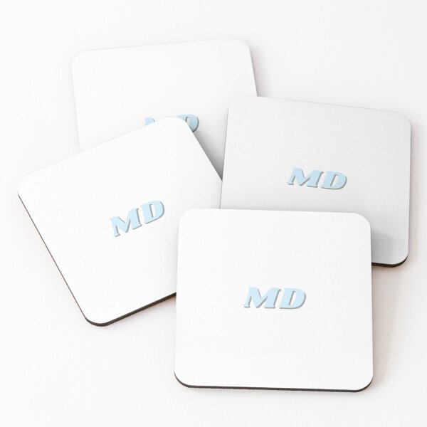 Item preview, MD- light blue designed and sold by CSdoodles.