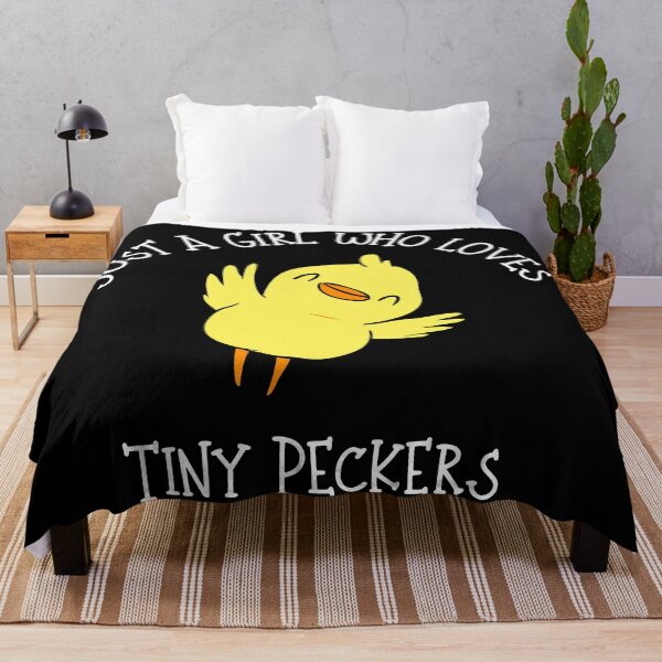 Item preview, Just a Girl Who Loves Tiny Peckers designed and sold by MamaSweetea.