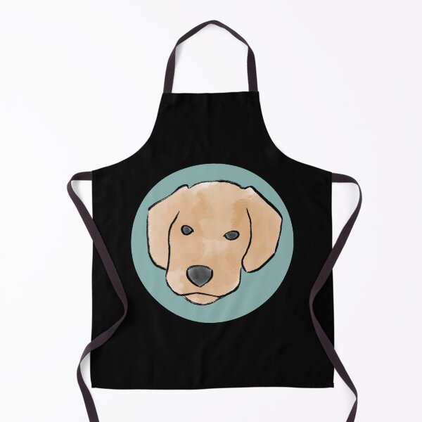 Item preview, Lab / Doodle / Cockapoo on teal background designed and sold by sarahlcreative.
