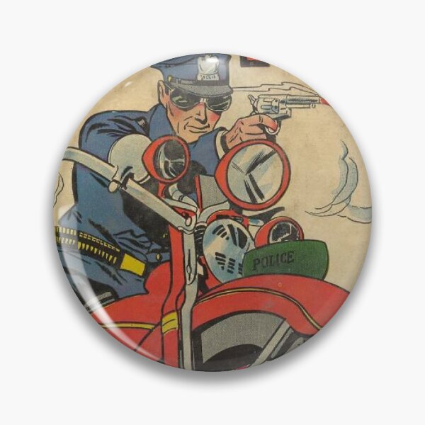Item preview, Insignia de la justicia Vintage Crime Comic 40's designed and sold by Organic Creeps.