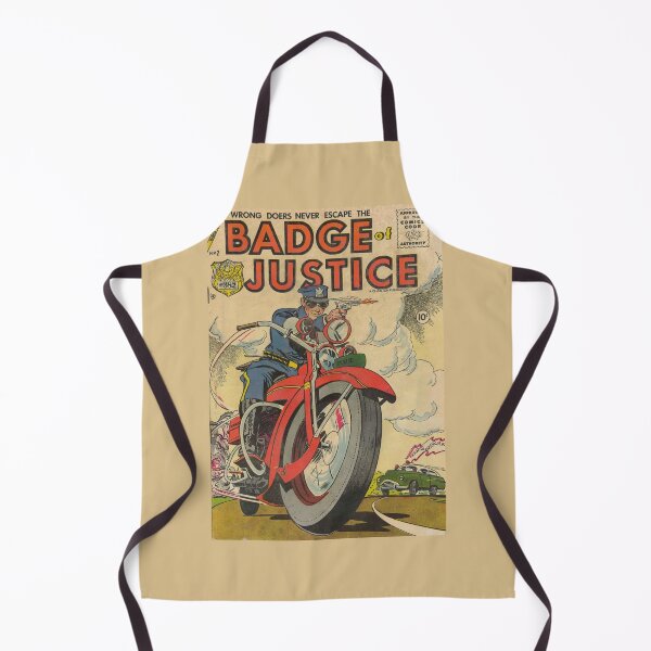 Item preview, Badge of Justice Vintage Crime Comic 40's designed and sold by Organic Creeps.