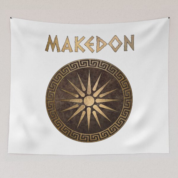 Item preview, Ancient Makedon Shield Alexander the Great designed and sold by Agema Apparel.