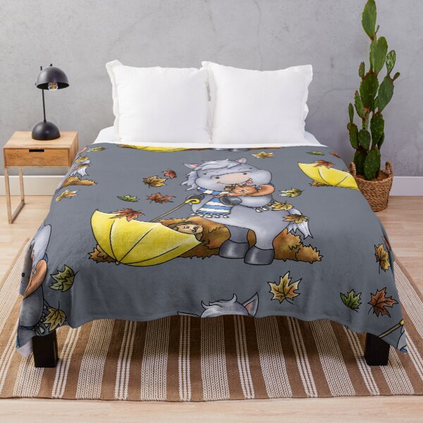 Item preview, Pony grey horse loves autumn designed and sold by ARTemyzz.