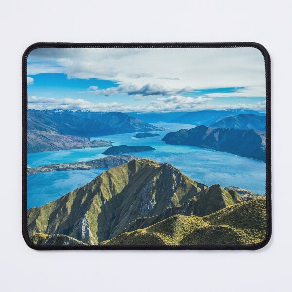 Item preview, Mountain Lake New Zealand Landscape designed and sold by ind3finite.