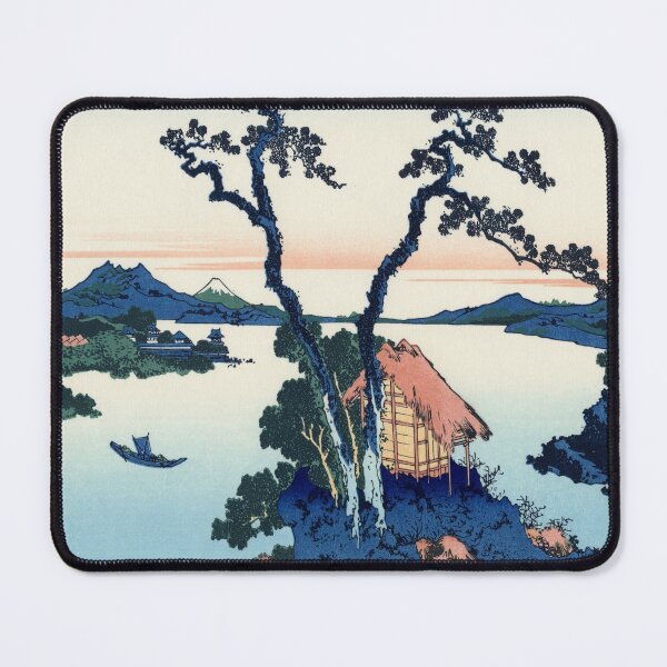 Item preview, Katsushika Hokusai's A View of Mount Fuji Across Lake Suwa designed and sold by mosfunky.