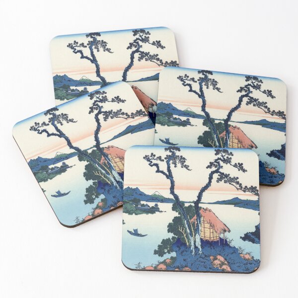 Item preview, Katsushika Hokusai's A View of Mount Fuji Across Lake Suwa designed and sold by mosfunky.