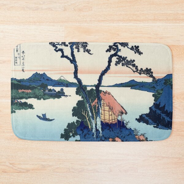 Item preview, Katsushika Hokusai's A View of Mount Fuji Across Lake Suwa designed and sold by mosfunky.